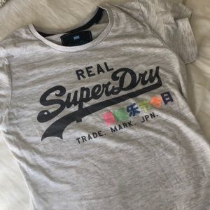 Grey Superdry T-shirt